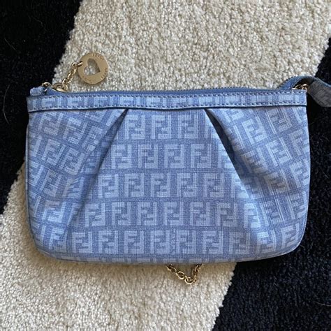 pochette fendi azzurra|fendi handbags.